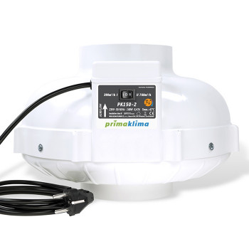 Вентилатор PK150-2 2-скоростен Ø150mm 390/760m3/h