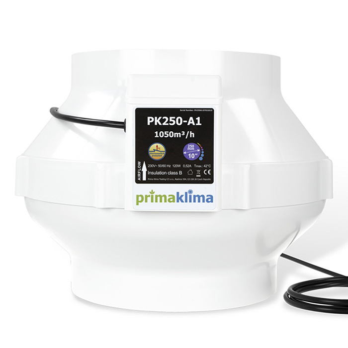 Вентилатор PK250-A1 Ø250mm 1050m3/h