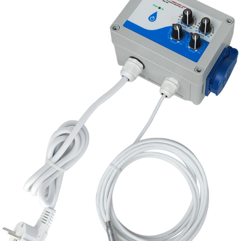 Water timer 10A day/night sensor