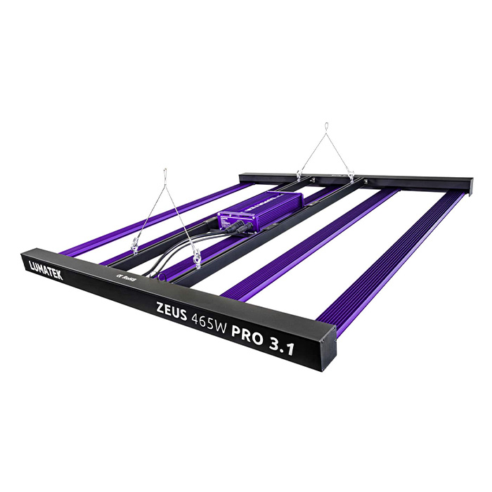 LED Лампа за растеж и цъфтеж LUMATEK Zeus 465W PRO 3.1