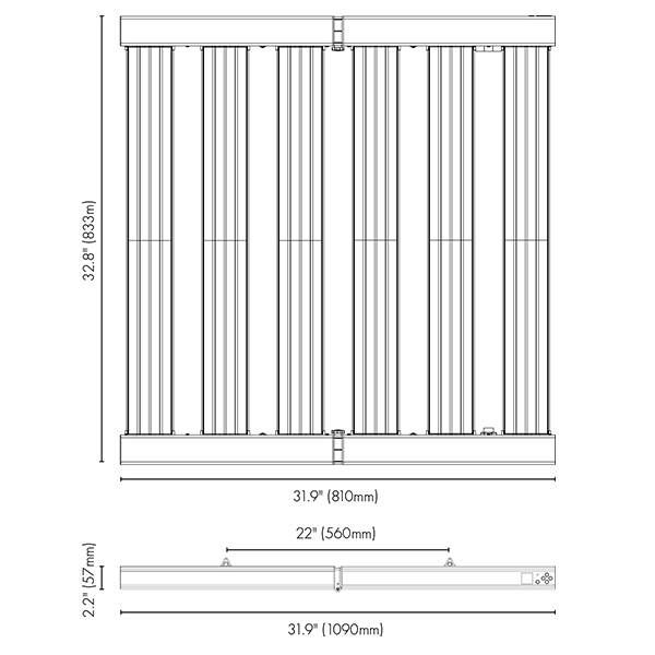 LED Лампа за растеж и цъфтеж Dimlux Xtreme Series 500W
