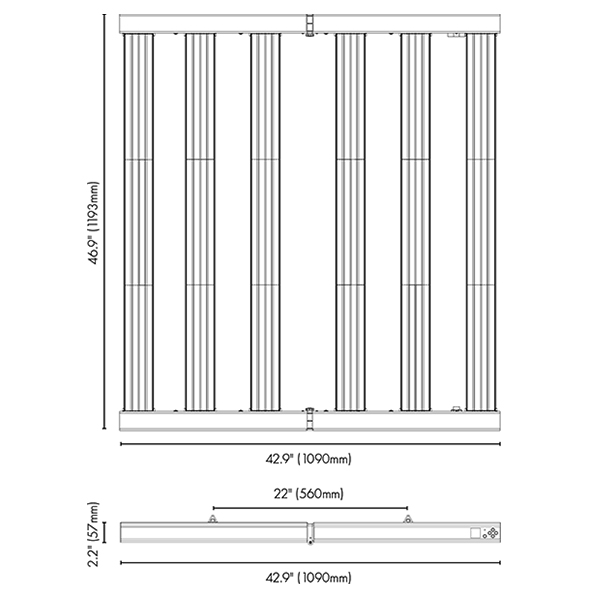 LED Лампа за растеж и цъфтеж Dimlux Xtreme Series 750W
