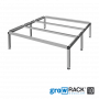growRACK modular 1.0 / 25 – 94 x 94 x 29 cm