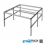 growRACK modular 1.0 / 55 - 94 x 94 x 58 cm