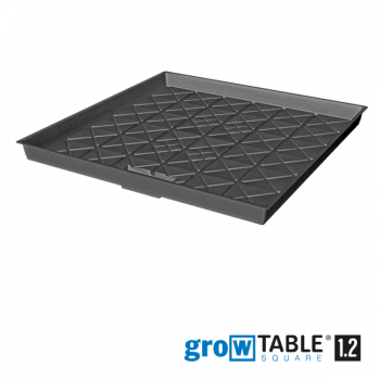 growTABLE square 1.2 – 118 x 118 x 9 + 4 cm