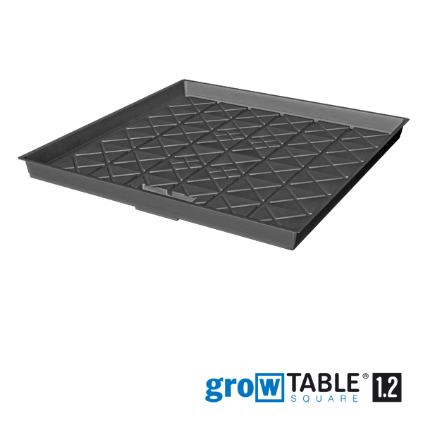 growTABLE square 1.2 – 118 x 118 x 9 + 4 cm