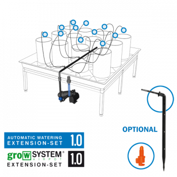 growTOOL Комплект за автоматично напояване 1.0 - за 12 или 16 саксии