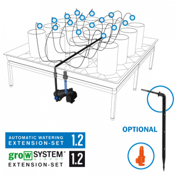growTOOL Комплект за автоматично напояване 1.2 - за 16 или 20 саксии