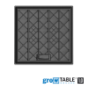 growTABLE square 1.0 – 98 x 98 x 9 + 4 cm