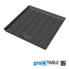 growTABLE square 1.2 – 118 x 118 x 9 + 4 cm