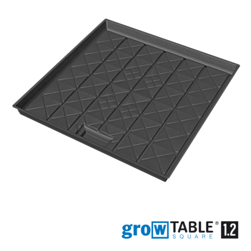 growTABLE square 1.2 – 118 x 118 x 9 + 4 cm