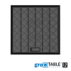 growTABLE square 1.2 – 118 x 118 x 9 + 4 cm