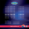 Карбонов филтър CAN-Lite 1500, Ø200/250mm, 1500m3/h, 75cm