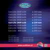 Карбонов филтър CAN-Lite 2000, Ø200/250mm, 2000m3/h, 100cm