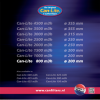 Карбонов филтър CAN-Lite 800, Ø160/200/250mm, 800m3/h, 33cm