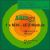 LED Lamp for growth and bloom SANlight M30 30W