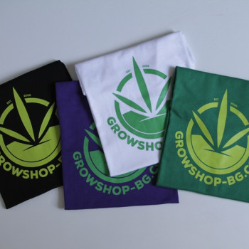 T-Shirt GrowShop-Bg.com Logo Green